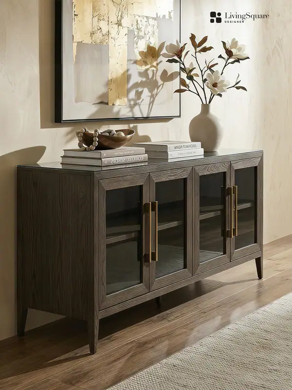 American Country Storage Hallway Cabinet — product image 3