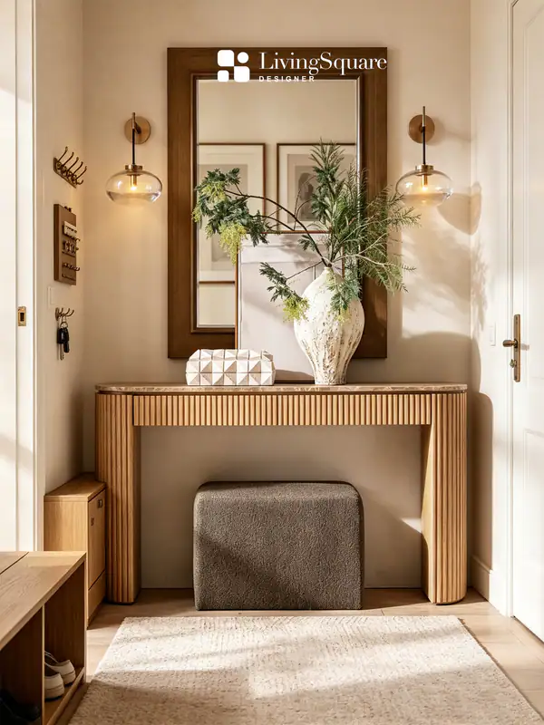 Wabi-Sabi-Inspired Console Table — product image 1