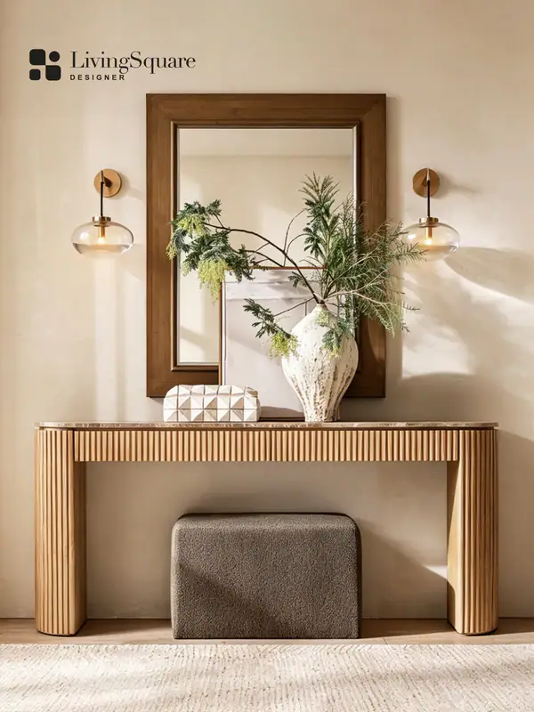 Wabi-Sabi-Inspired Console Table — product image 2