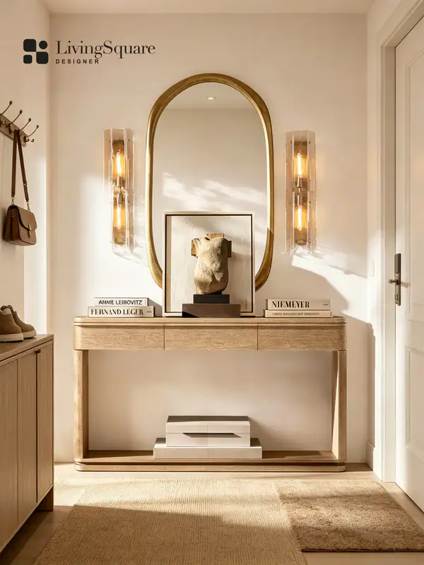 French-Inspired Storage Console Table — product image 1
