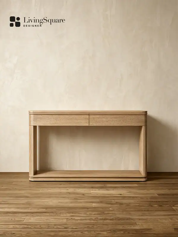 French-Inspired Storage Console Table — product image 2
