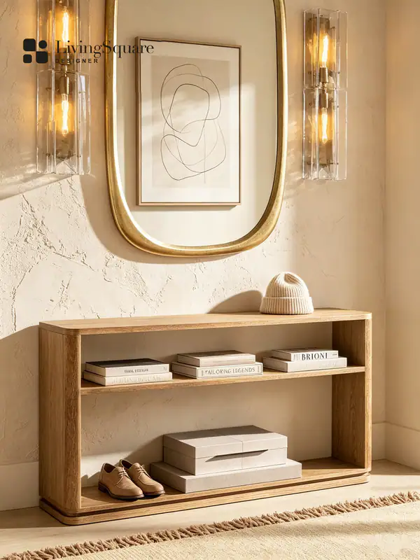 Wabi-Sabi-Inspired Console Table — product image 2