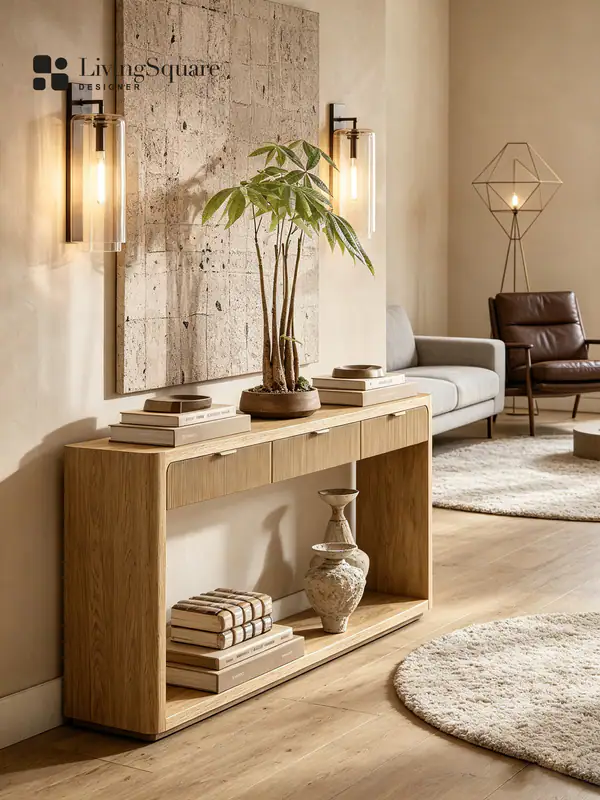Wabi-Sabi-Inspired Console Table — product image 2