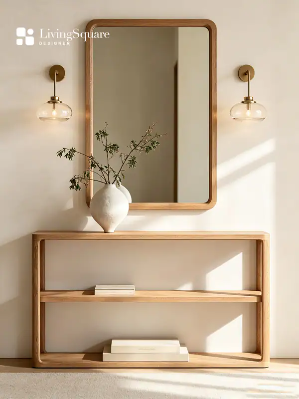 Modern Storage Console Table — product image 1