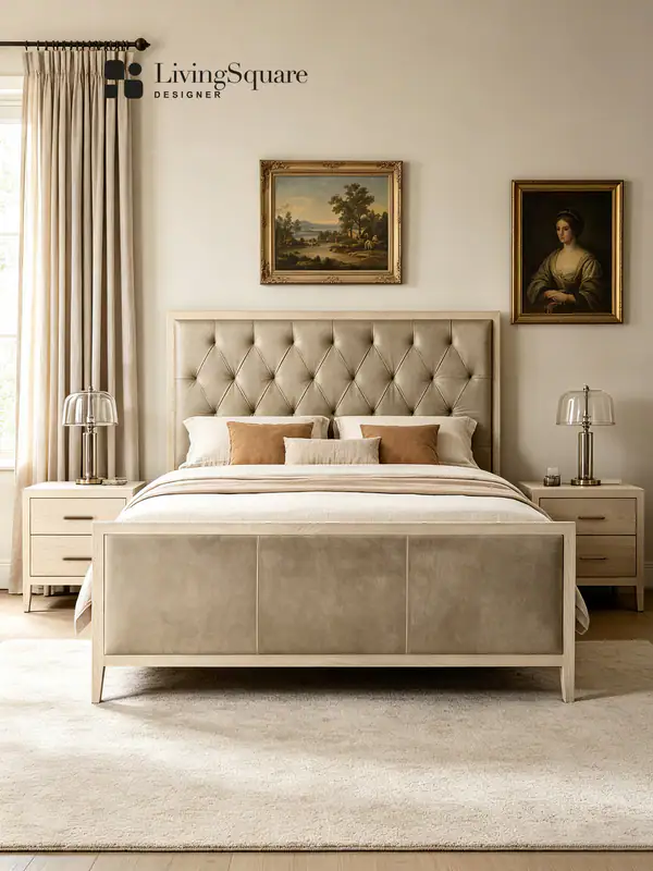 Wabi-Sabi-Inspired Bed — product image 2