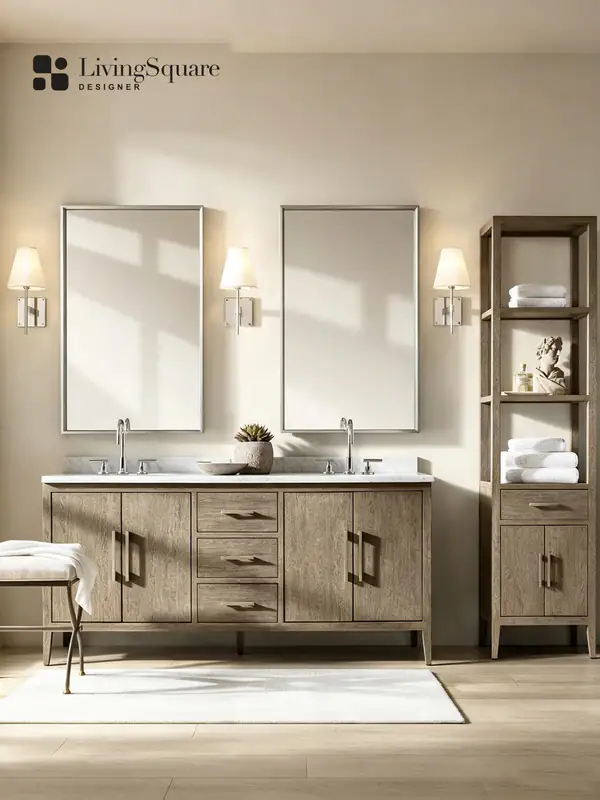 American-Style Storage Bathroom Vanity — product image 1