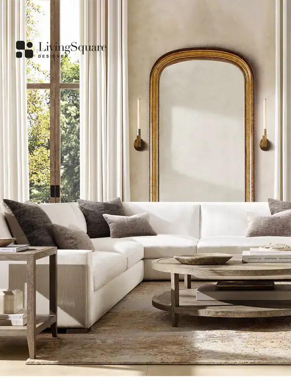 Vintage-Inspired Round Coffee Table — product image 2