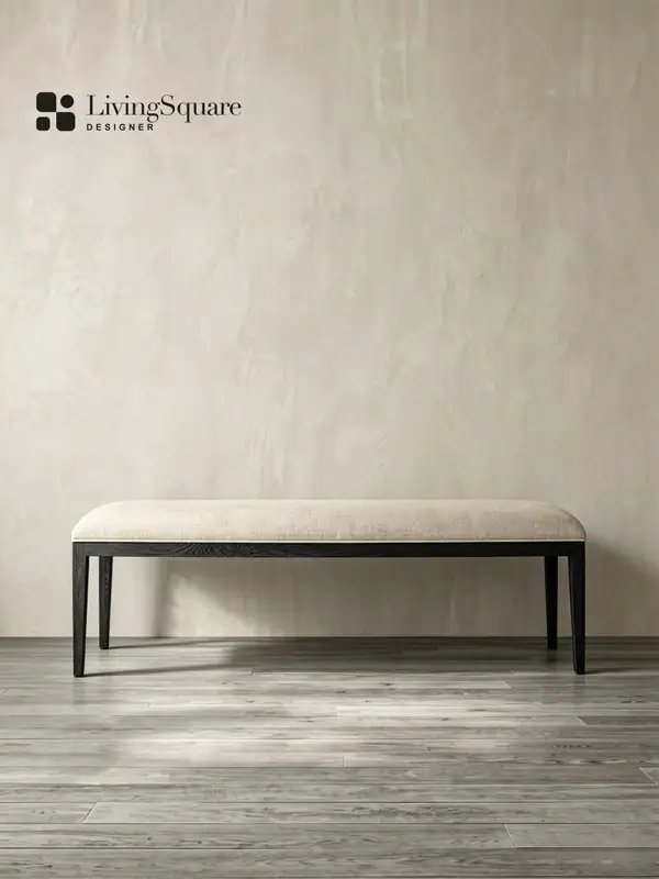 Wabi-Sabi-Inspired Entryway Bench — product image 3