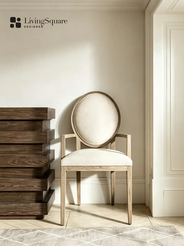 Wabi-Sabi-Inspired Dining Chair — product image 1