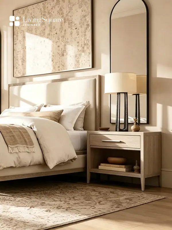 Modern Storage Bedside Table — product image 1