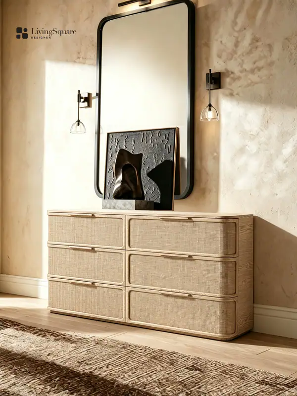 Wabi-Sabi-Inspired Storage Chest of Drawers — product image 2