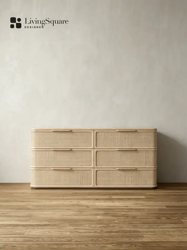 Wabi-Sabi-Inspired Storage Chest of Drawers — product image 3