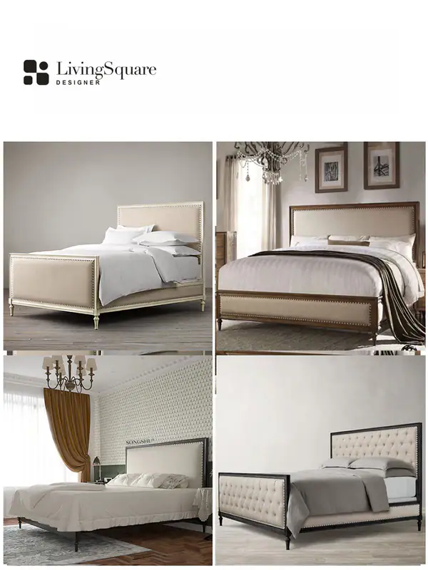 Vintage-Inspired Bed — product image 4