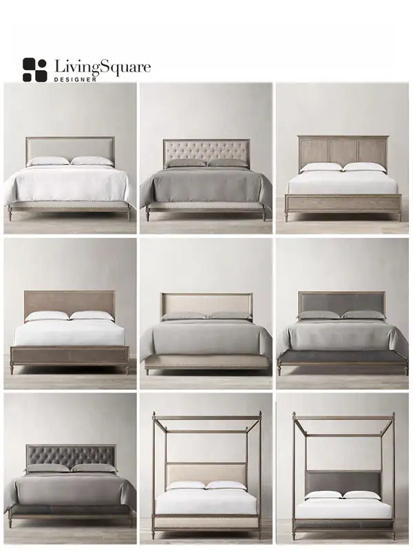Vintage-Inspired Bed — product image 5