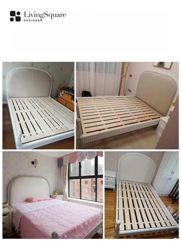 French-Inspired Oak Bed — product image 4