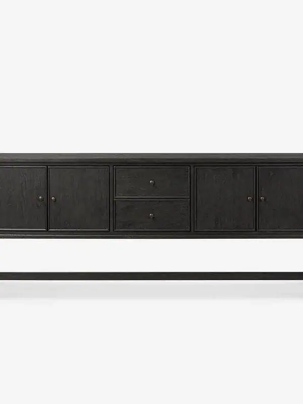 Vintage-Inspired Solid Wood Storage Sideboard — product image 5